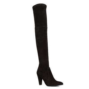 OTK Black Pointed Toe Boots
